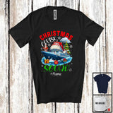 MacnyStore - Personalized Custom Name Christmas Cruise Squad; Lovely Santa Cruise Family Group T-Shirt