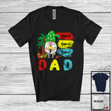 MacnyStore - Personalized Custom Name Dad, Cute Summer Vacation Gnome Sunglasses, Family Group T-Shirt