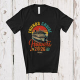 MacnyStore - Personalized Custom Name Friends Cruise Hawaii 2026; Joyful Summer Vacation Vintage Retro T-Shirt