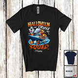 MacnyStore - Personalized Custom Name Halloween Cruise Squad; Lovely Boo Ghost Pumpkin Cruise Family T-Shirt