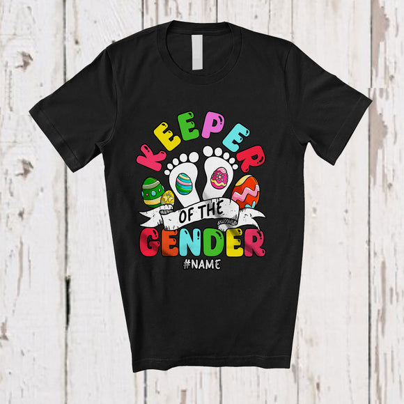 MacnyStore - Personalized Custom Name Keeper Of The Gender; Awesome Pregnancy Easter Eggs; Family T-Shirt