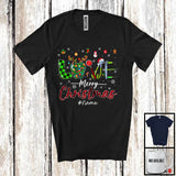 MacnyStore - Personalized Custom Name LOVE Merry Christmas; Proud Plaid Dentist Tools; Jobs Careers T-Shirt