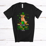 MacnyStore - Personalized Custom Name Let The Shenanigans Begin; Lovely St. Patrick's Day Labrador Retriever T-Shirt