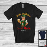 MacnyStore - Personalized Custom Name Make Oktobertest Great Again; Cool German Beer President; Drinking T-Shirt