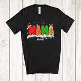 MacnyStore - Personalized Custom Name Mama; Wonderful Christmas Santa Gingerbread Cosplay; Baking Family T-Shirt