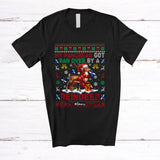 MacnyStore - Personalized Custom Name My Pancreas Got Ran Over; Lovely Christmas Sweater Diabetes Reindeer T-Shirt