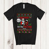 MacnyStore - Personalized Custom Name Nothing For You Whore; Sarcastic Christmas Sweater Santa Naughty T-Shirt