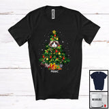 MacnyStore - Personalized Custom Name Ragdoll Cat Christmas Tree Cosplay; Joyful Family Group; Snowing T-Shirt