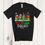 MacnyStore - Personalized Custom Name Real Vegan Squad; Amazing Christmas Four Pickle in Can; Family T-Shirt