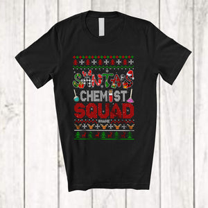 MacnyStore - Personalized Custom Name Santa's Chemist Squad; Fantastic Christmas Sweater; Careers Jobs T-Shirt