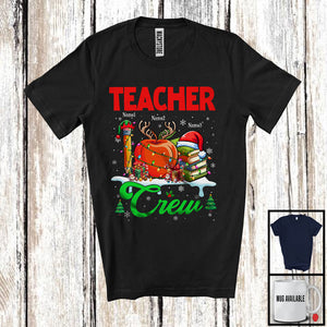 MacnyStore - Personalized Custom Name Teacher Crew; Amazing Christmas Jobs Tools; Proud Careers T-Shirt