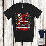 MacnyStore - Personalized Custom Name Team Dentist, Awesome Christmas Santa Snowing, Careers Group T-Shirt