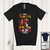 MacnyStore - Personalized Custom Name Thankful Canadian; Proud Thanksgiving Turkey With Canada Flag; Family T-Shirt