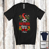 MacnyStore - Personalized Custom Name The Father Gnome; Awesome Christmas Gnome Reindeer; Family T-Shirt