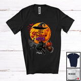 MacnyStore - Personalized Custom Name The Police Witch, Sarcastic Halloween Witch Broomstick, Careers T-Shirt