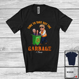 MacnyStore - Personalized Custom Name Time To Take Out The Garbage; Humorous Election 2024 President T-Shirt