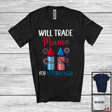 MacnyStore - Personalized Custom Name Trade Mama For Firecrackers, Lovely 4th Of July Fireworks, Family T-Shirt