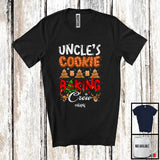 MacnyStore - Personalized Custom Name Uncle's Cookie Baking Crew; Fantastic Christmas Lights; Baker Family T-Shirt