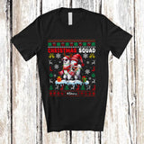 MacnyStore - Personalized Gnome Riding Llama Reindeer; Joyful Christmas Sweater; Llama Sunglasses T-Shirt