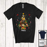 MacnyStore - Personalized History Christmas Tree; Fantastic X-mas Lights Custom Name History Teacher; Family T-Shirt