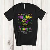 MacnyStore - Personalized I Got Rum Face On Shit Street; Awesome Mardi Gras Custom Drinking Drunker; Parades T-Shirt