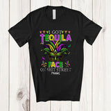 MacnyStore - Personalized I Got Tequila Face On Shit Street; Awesome Mardi Gras Custom Drinking Drunker; Parades T-Shirt