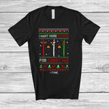 MacnyStore - Personalized I Want More Oboes For Christmas; Amusing Sweater Custom Name Musical Instrument T-Shirt