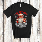 MacnyStore - Personalized I've Got Ho's In Different House; Lovely Christmas Custom Name Santa Face T-Shirt