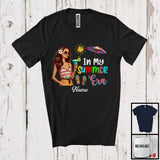 MacnyStore - Personalized In My Summer Era, Happy Summer Vacation Custom Name Women Sunglasses Cocktail T-Shirt