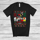 MacnyStore - Personalized It's German The Donkey; Amazing Christmas Sweater; Custom Name Santa Donkey T-Shirt