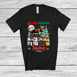 MacnyStore - Personalized It's The German Donkey; Humorous Christmas Custom Name German; Farmer T-Shirt