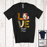 MacnyStore - Personalized LOVE; Lovely Leopard Animal Guinea Pig Custom Name; Dentist Careers Jobs T-Shirt