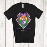 MacnyStore - Personalized Ladies Bra Cosplay; Humorous Mardi Gras Custom Name Women; Parades Family T-Shirt