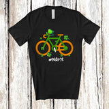 MacnyStore - Personalized Leprechaun; Amazing St. Patrick's Day Boys Custom Name Bicycle Driver T-Shirt