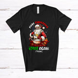 MacnyStore - Personalized Make Christmas Great Again; Amusing Custom Name Santa Baking; Friends Family T-Shirt