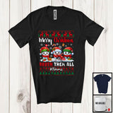 MacnyStore - Personalized Merry Christmas Brush Them All; Lovely Custom Name Dentist Teeth; Sweater Dental T-Shirt