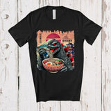 MacnyStore - Personalized Monster Eating Ramen; Humorous Custom Name Japanese Monster; Food Lover T-Shirt