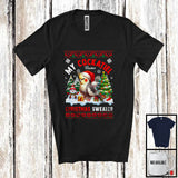 MacnyStore - Personalized My Cockatiel Stolen My Christmas Sweater; Lovely Custom Name Santa Bird T-Shirt