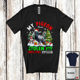 MacnyStore - Personalized My Pigeon Stolen My Christmas Sweater; Lovely Custom Name Bird T-Shirt