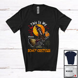 MacnyStore - Personalized My Scary Costume, Lovely Halloween Custom Name Sproodle, Witch Broom T-Shirt