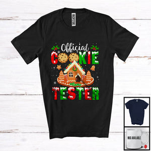 MacnyStore - Personalized Official Cookie Tester; Awesome Christmas Cookies House; Custom Name Baker T-Shirt