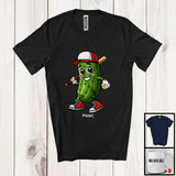 MacnyStore - Personalized Pickle Playing Softball; Lovely Pickle Softball Team; Custom Name Sport Player T-Shirt