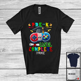 MacnyStore - Personalized Pre-K Level Complete, Joyful Graduation Game Controller, Custom Name Gamer T-Shirt