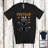 MacnyStore - Personalized Pretend I'm A Cane Corso; Humorous Halloween Custom Name Dog Owner T-Shirt