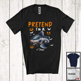 MacnyStore - Personalized Pretend I'm A Catfish; Creepy Halloween Custom Name Catfish; Animal Lover T-Shirt