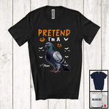 MacnyStore - Personalized Pretend I'm A Pigeon; Creepy Halloween Custom Name Pigeon; Animal Lover T-Shirt