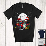 MacnyStore - Personalized Santa Drum; Amazing Christmas Lights Custom Name Musical Instruments Player T-Shirt