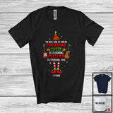 MacnyStore - Personalized Spread Christmas Cheer Is Teaching Guitar; Amusing Elf; Custom Name Teacher T-Shirt