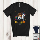 MacnyStore - Personalized Taco Instead; Humorous Thanksgiving Turkey Delivery On Unicorn; Custom Name Family T-Shirt