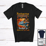 MacnyStore - Personalized Thankful Together Cruise Ship; Happy Thanksgiving Custom Name Captain Family Cruise T-Shirt